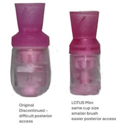 BUNDLE: 3 + 1 Free<br>Lotus Mini Prophy Angle with Splatter Guard, Boxes of 500 - Image 3